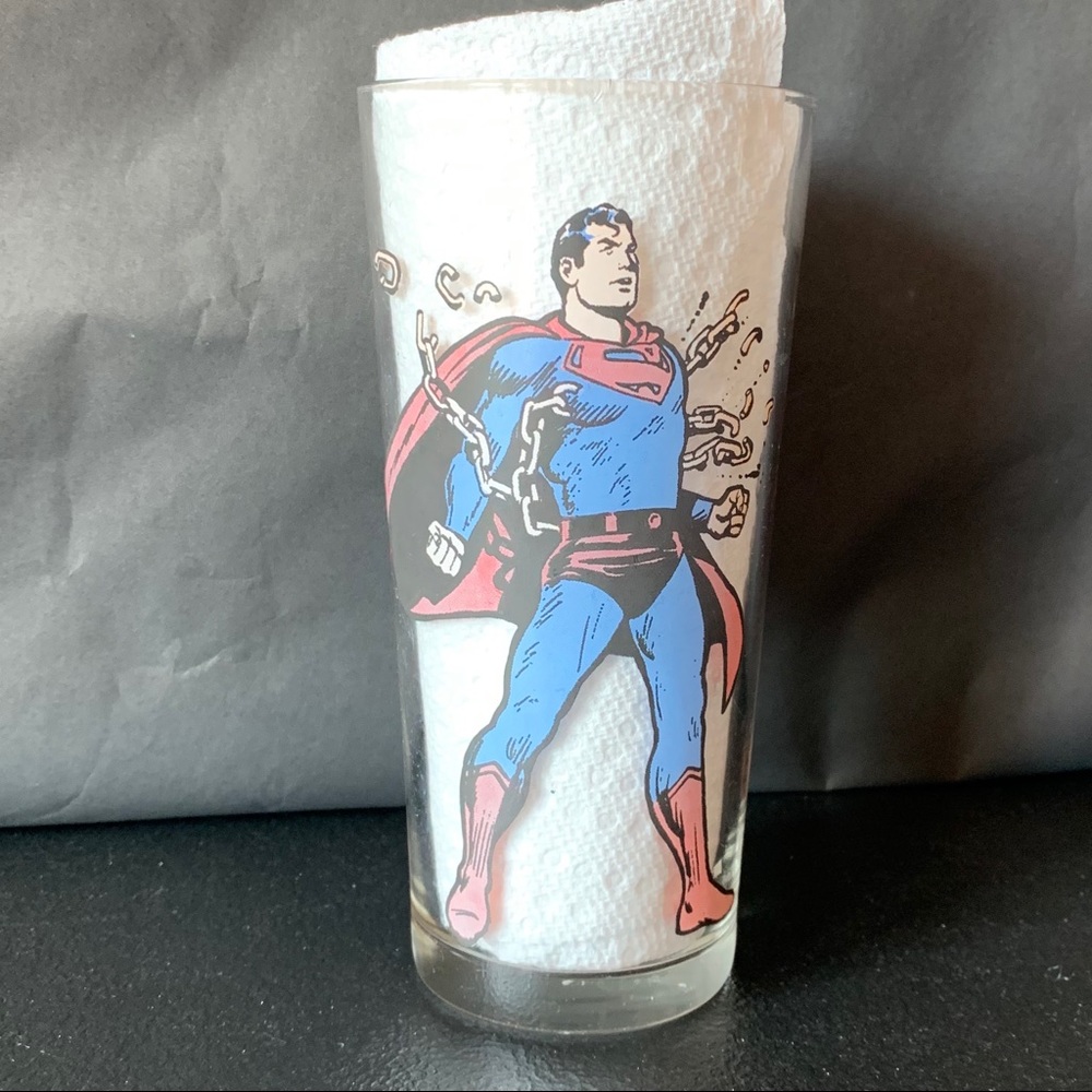 1975 Superman Pepsi Collectors Series glass.🥛